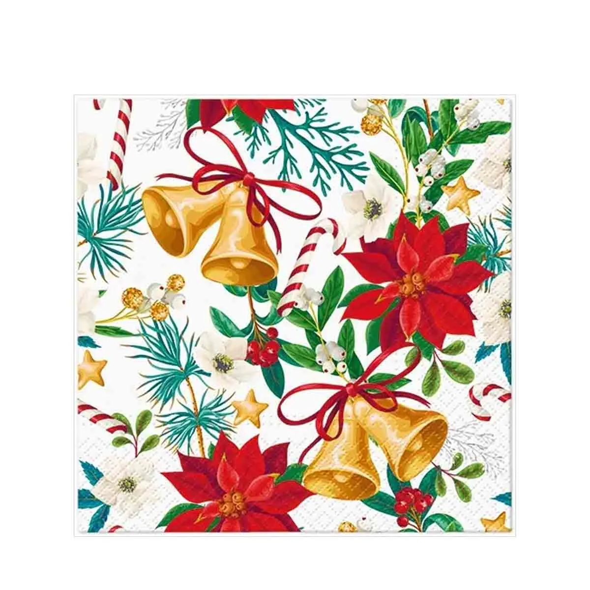 КОЛЕДНИ САЛФЕТКИ - КАМБАНКИ, 240-300