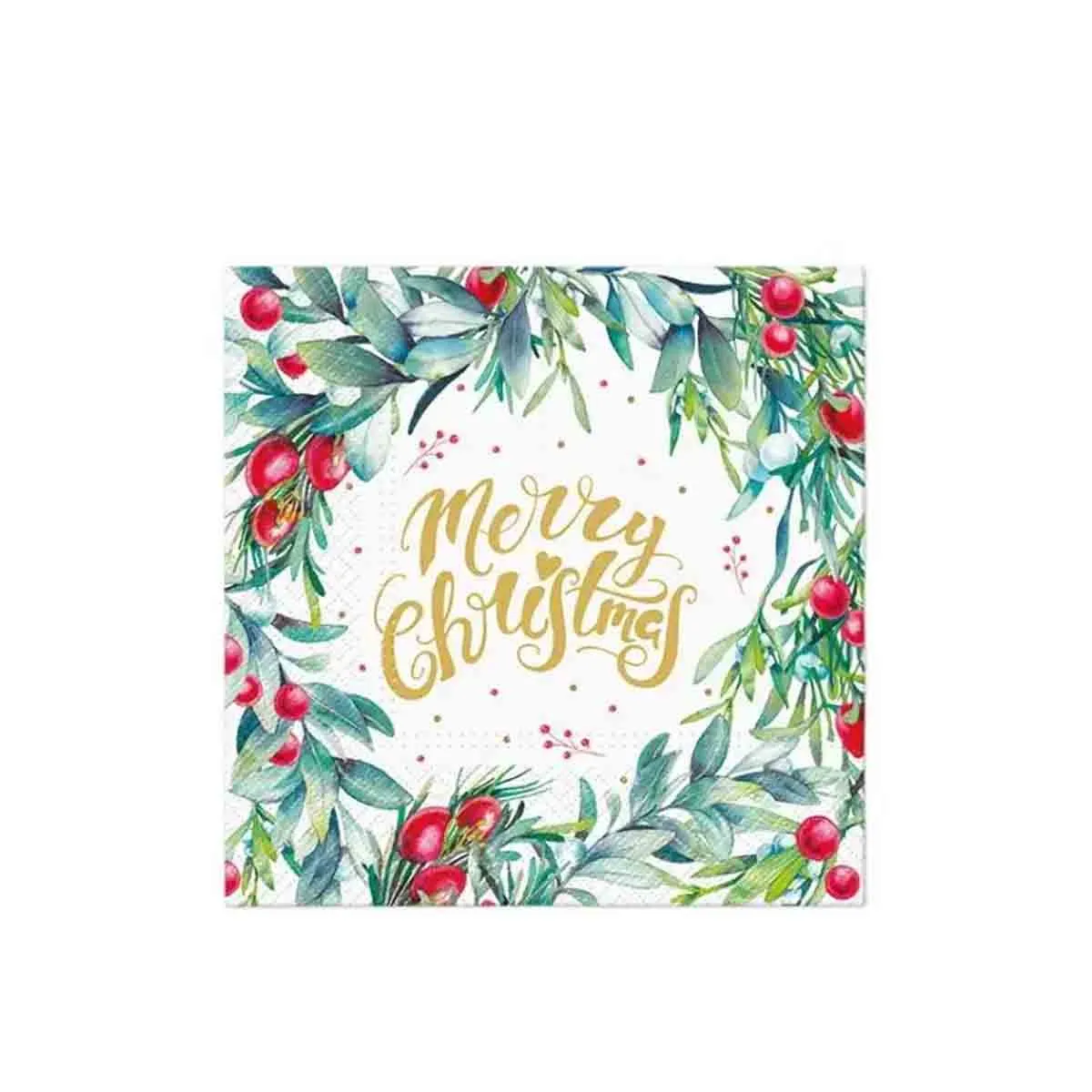 КОЛЕДНИ САЛФЕТКИ - MERRY CHRISTMAS, 236-500