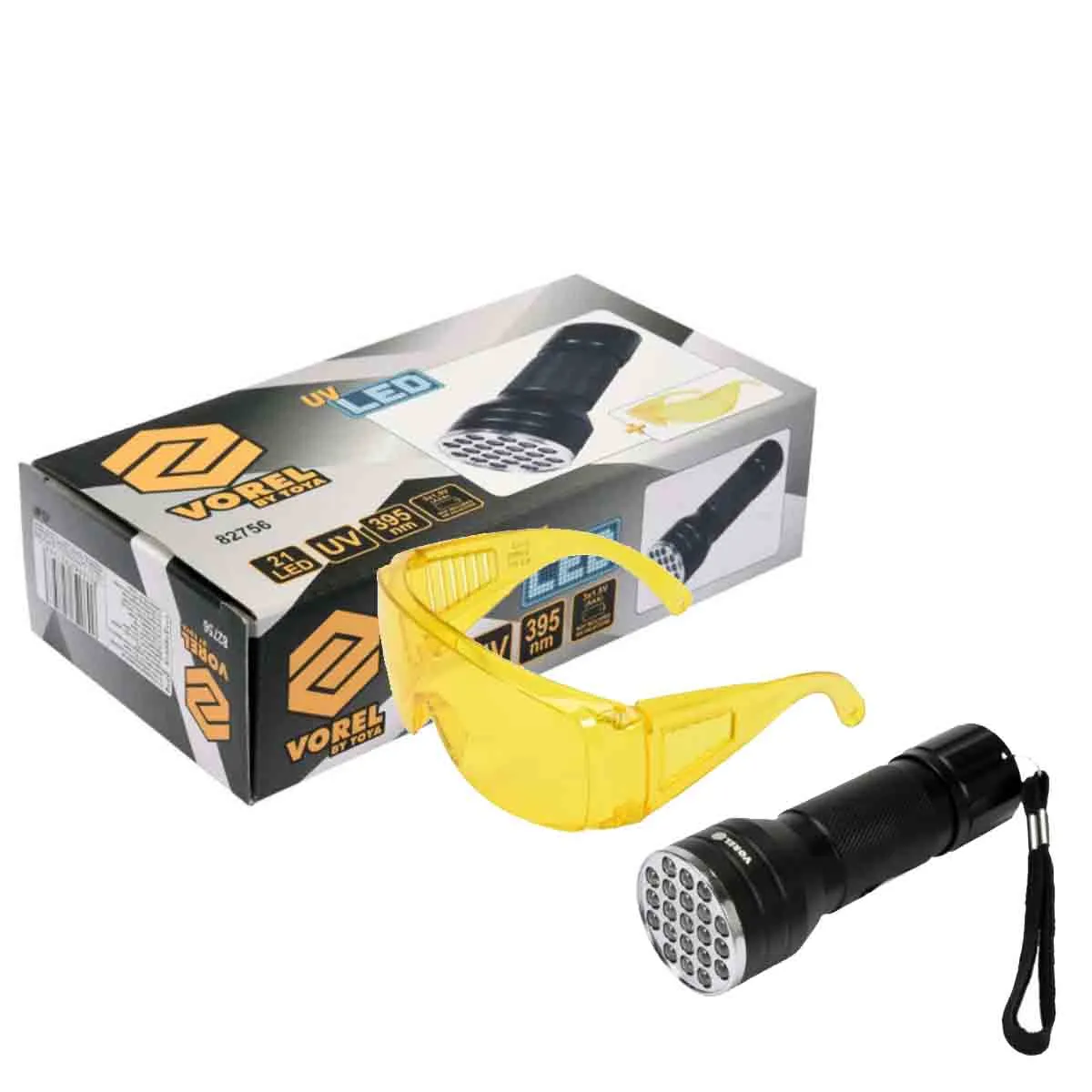 LED UV ФЕНЕР И ОЧИЛА - VOREL, 82756