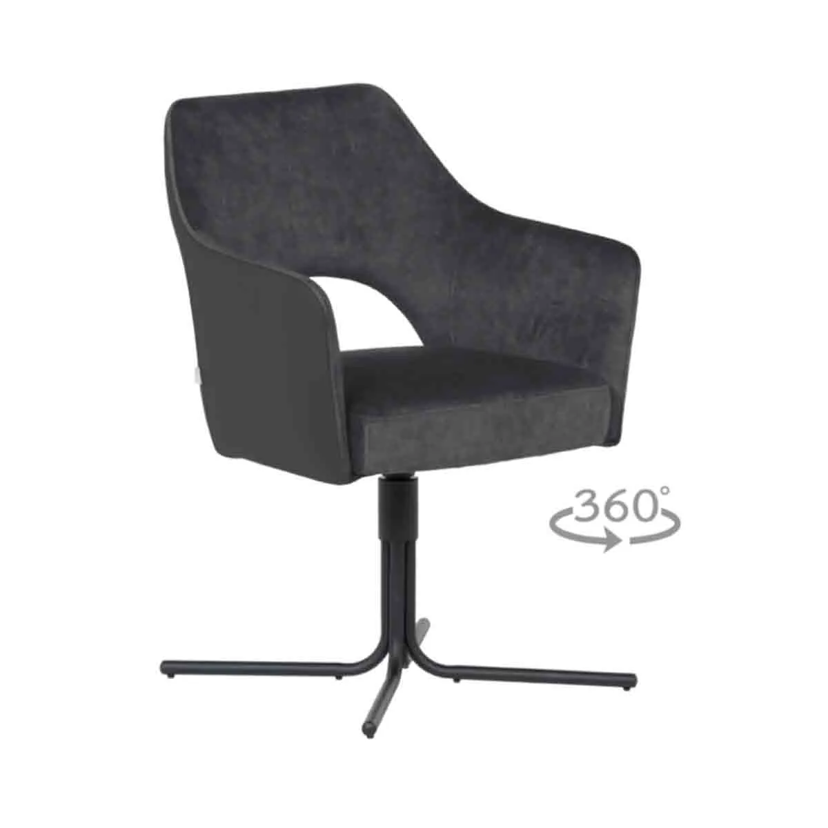 ТРАПЕЗЕН СТОЛ - PARNU, АНТРАЦИТ