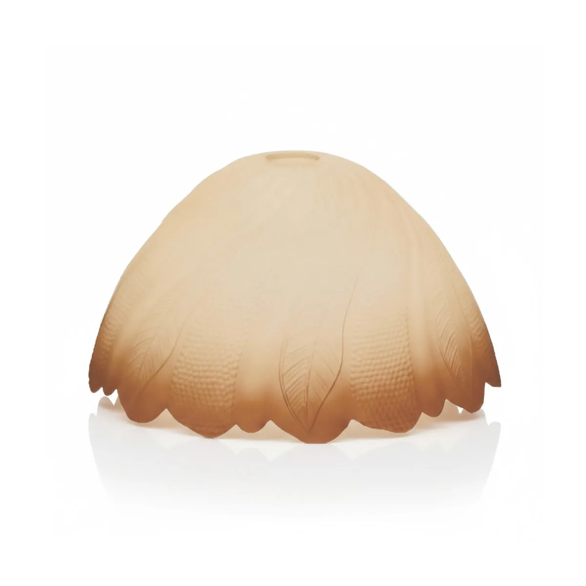 ПЕНДЕЛНО СТЪКЛО - 1141-А-31, Е27, Ф260 - КРЕМ+КАФЕ