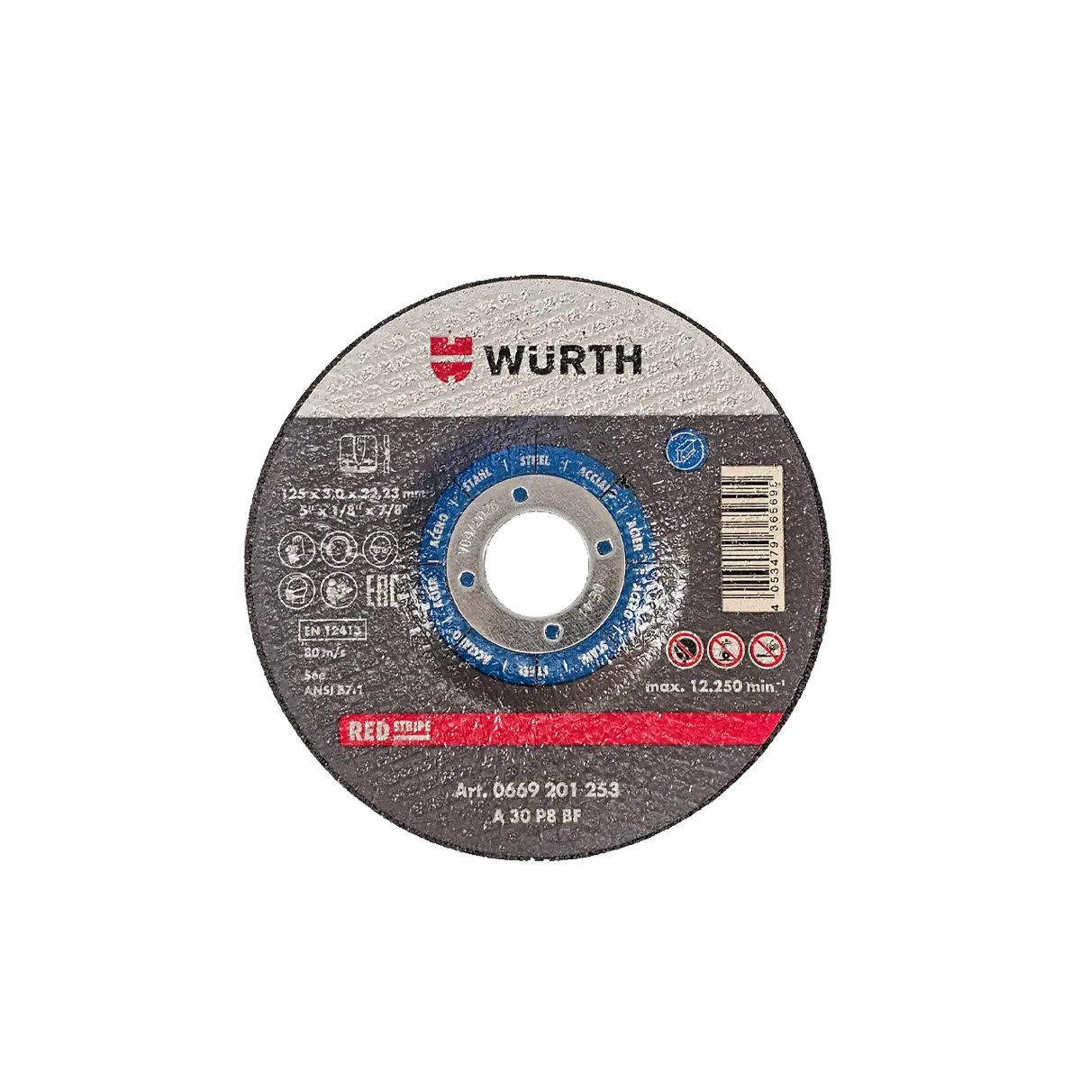 ДИСК ЗА РЯЗАНЕ - RED LINE METAL, Ф125Х3.00ММ - 0669201253