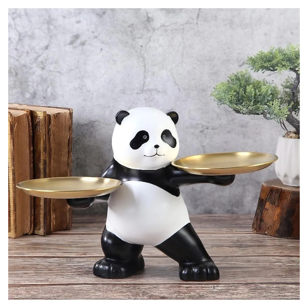 ДЕКОРАТИВНА ПОСТАВКА - ПАНДА, К19754 - 80034560