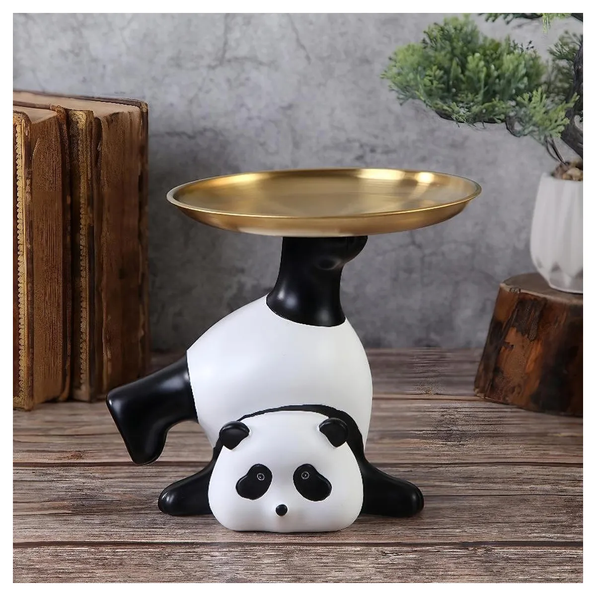 ДЕКОРАТИВНА ПОСТАВКА - ВЕСЕЛА ПАНДА, К19756 - 80034562