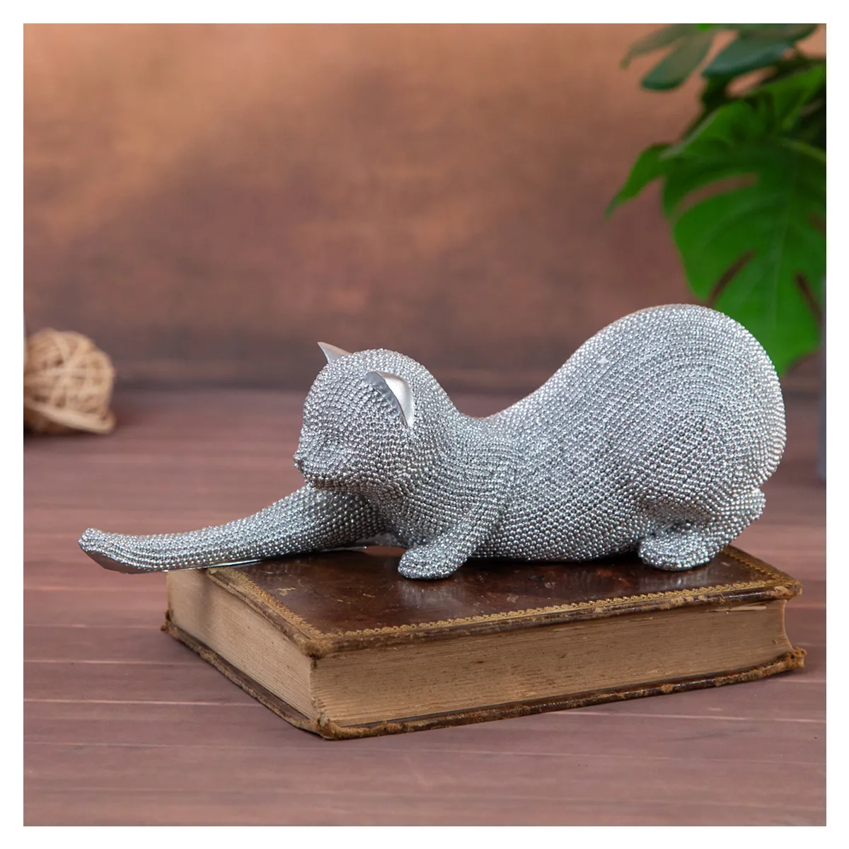 ДЕКОРАТИВНА СТАТУЕТКА - КОТКА, QMH19697-62 - 81033184