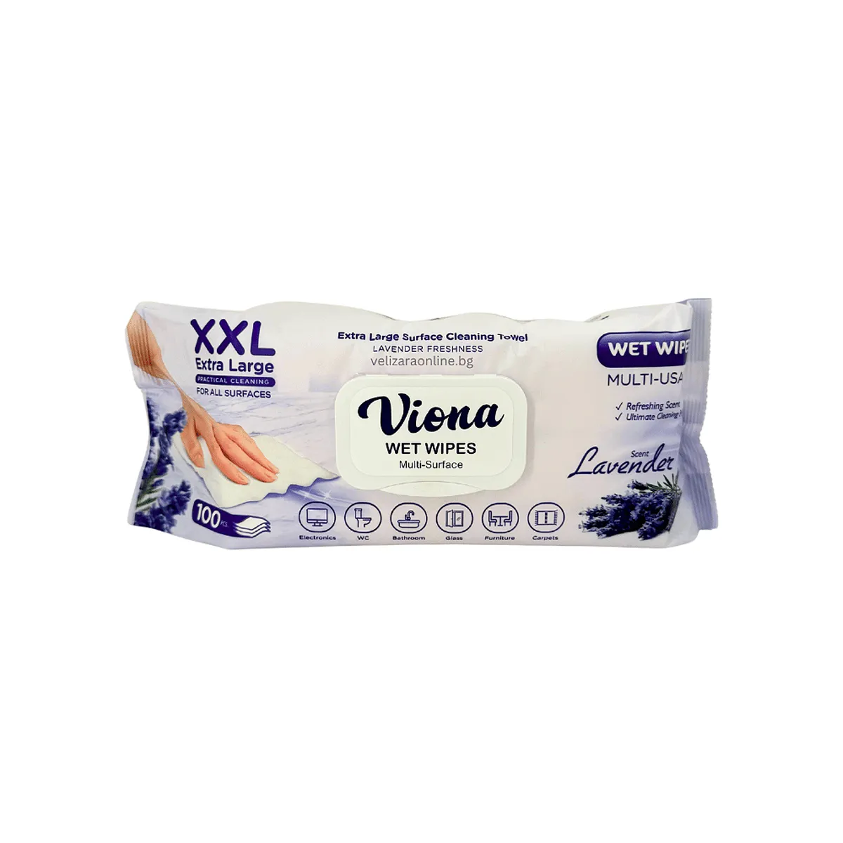 МОКРИ КЪРПИ - VIONA XXL, 100БР