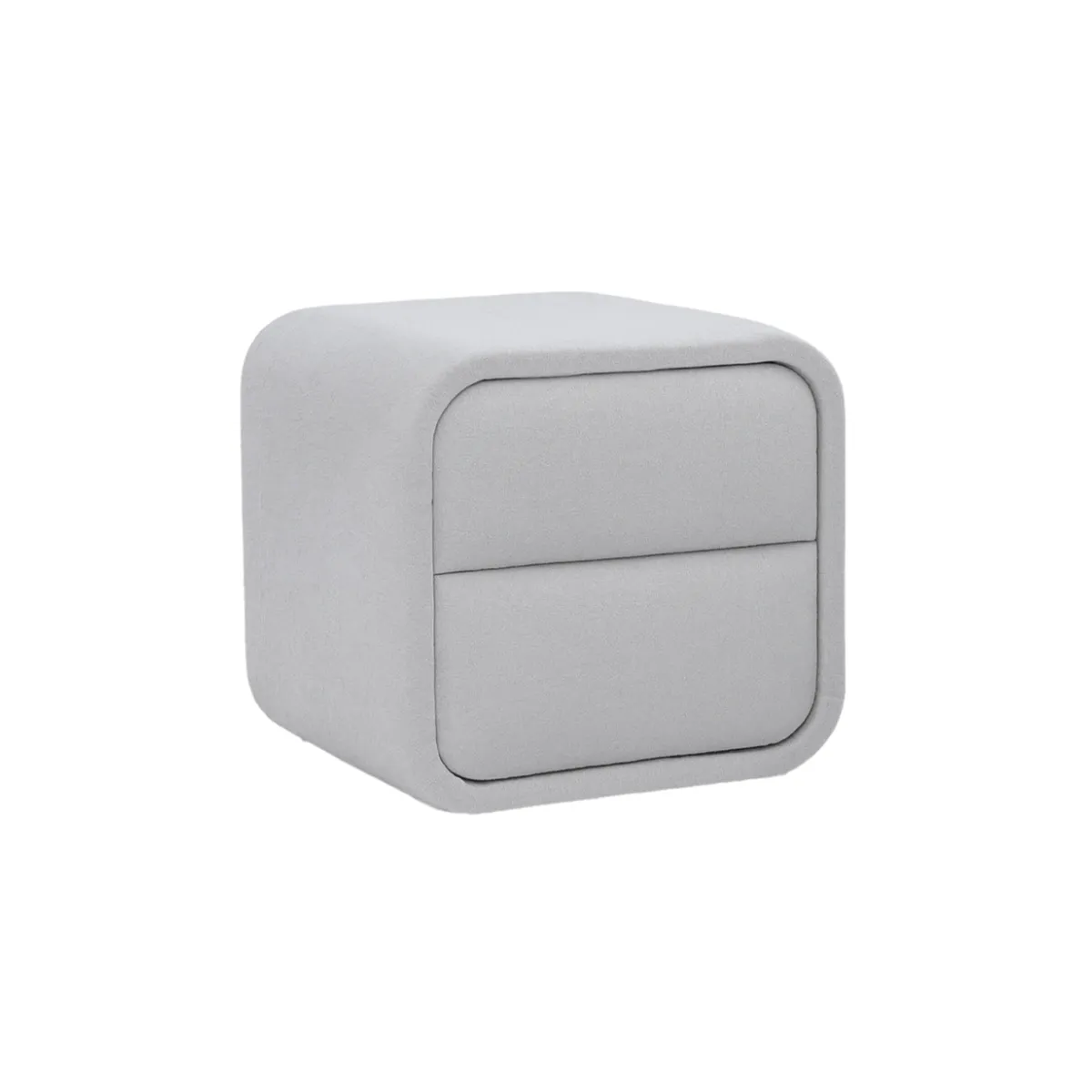 НОЩНО ШКАФЧЕ - MYKONOS, СРЕБЪРЕН AN