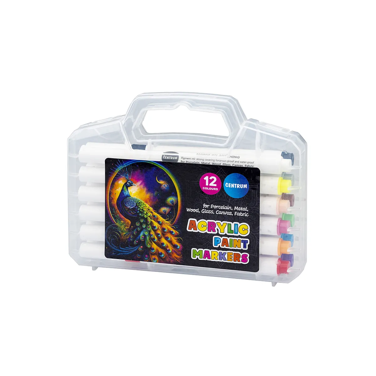 МАРКЕРИ АКРИЛНИ - CENTRUM 14 ЦВЯТА - 48460