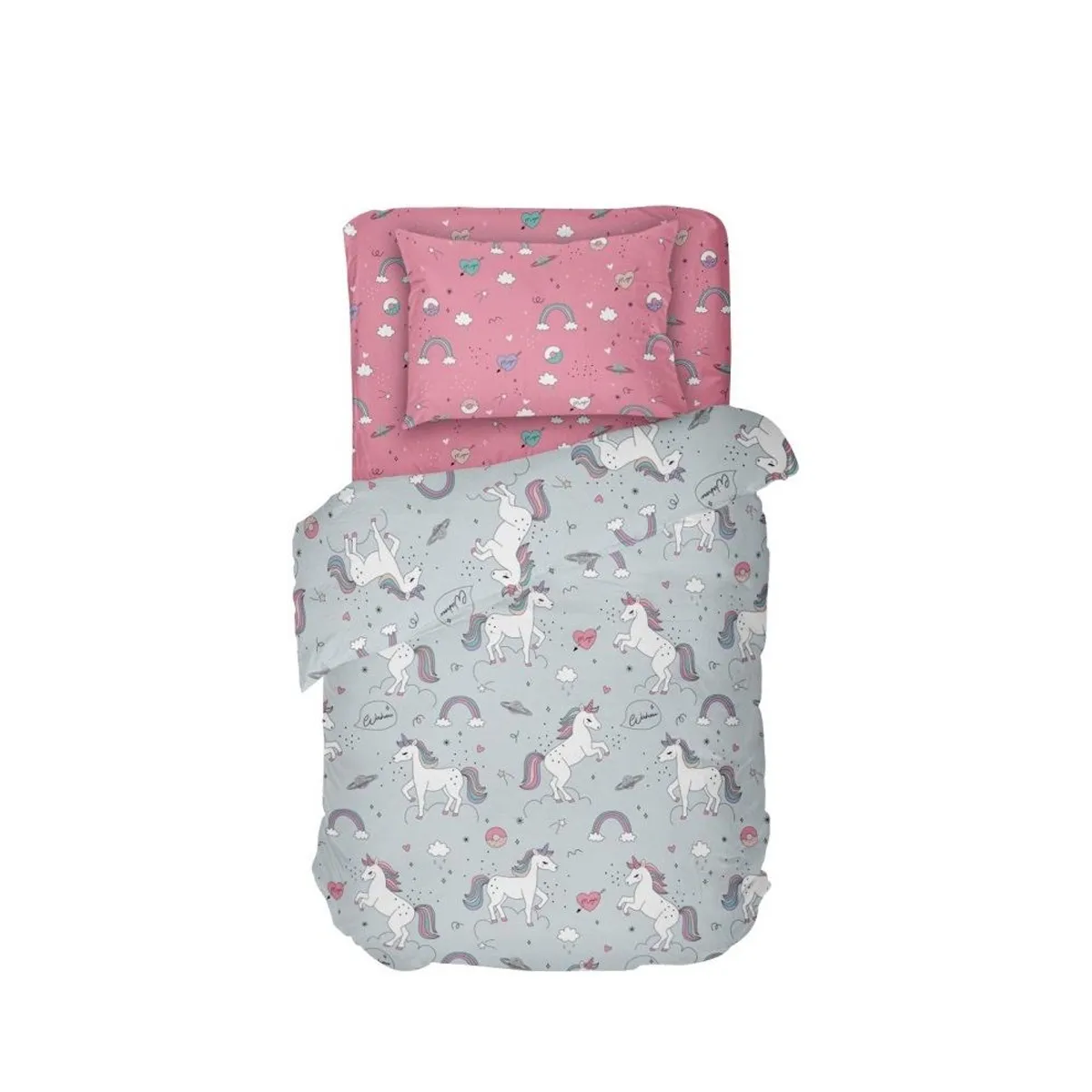 ЕДИНИЧЕН СПАЛЕН КОМПЛЕКТ - ЕДНОРОГ, 40000017376
