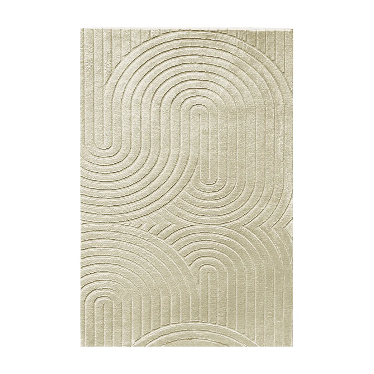 КИЛИМ - ФИИЛ, 80х150 - БЕЖОВ 3D, 2361031