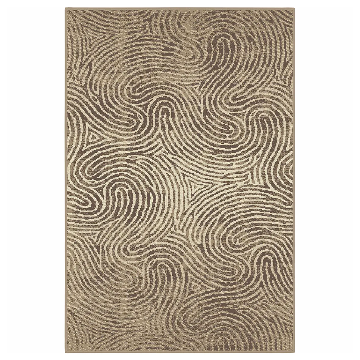 КИЛИМ - LANU, 60х110 - ЗАВИХРЯНЕ КАФЯВ, 213504689