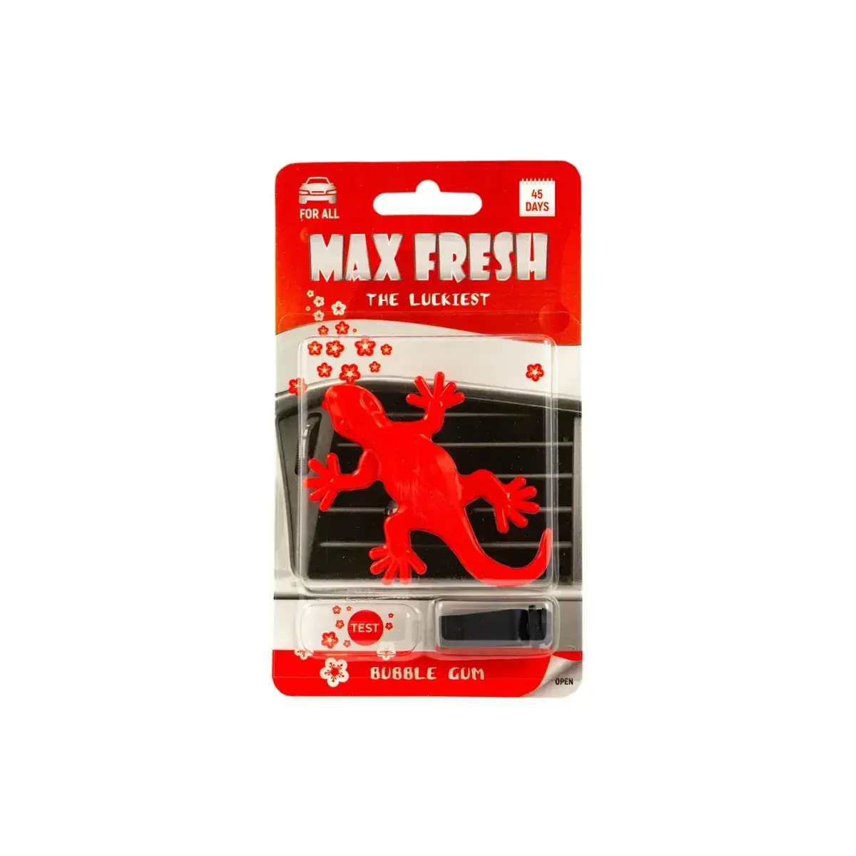 АРОМАТИЗАТОР ЗА КОЛА - MAX FRESH, ЧЕРВЕН ГУЩЕР