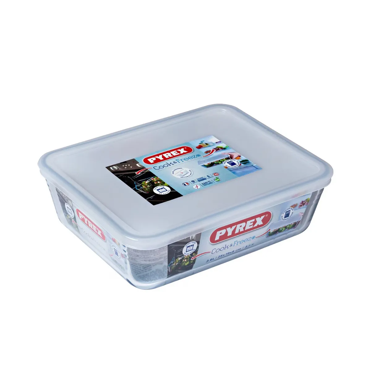 КУТИЯ - PYREX, 2.6Л / 012339