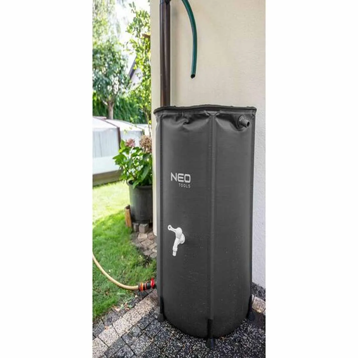 РЕЗЕРВОАР ЗА ДЪЖДОВНА ВОДА - NEO TOOLS, 250Л / 15-951