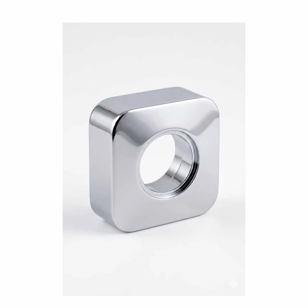 РОЗЕТКА ХРОМ ДЕКОРАТИВНА - 70/70ММ, 9928