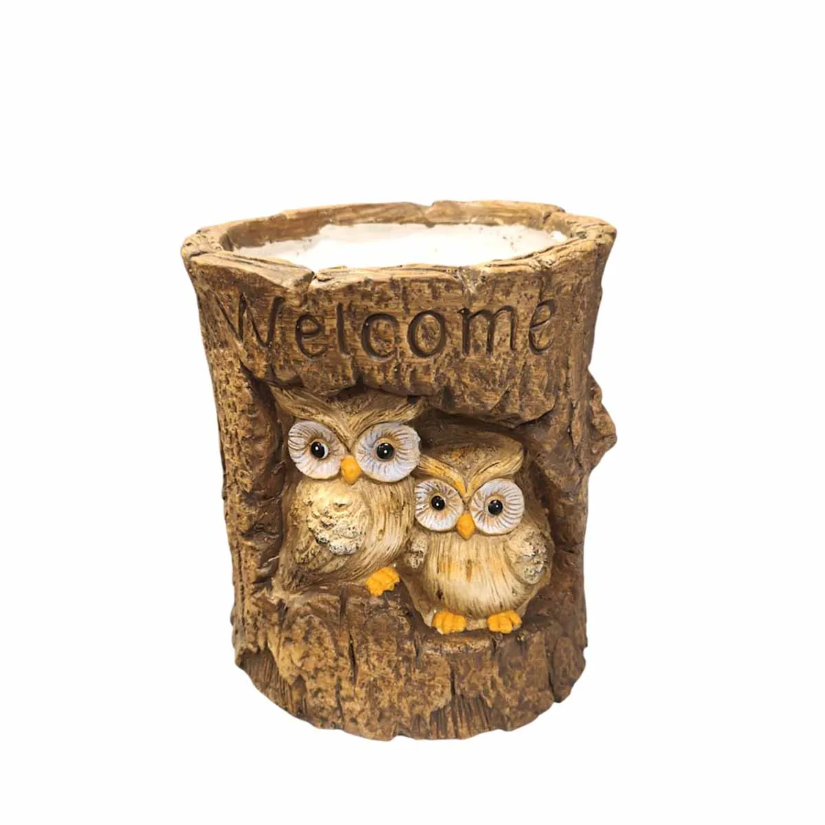 ДЕКОРАТИВНА ФИГУРА С КАШПА - СОВИ, И067-1035