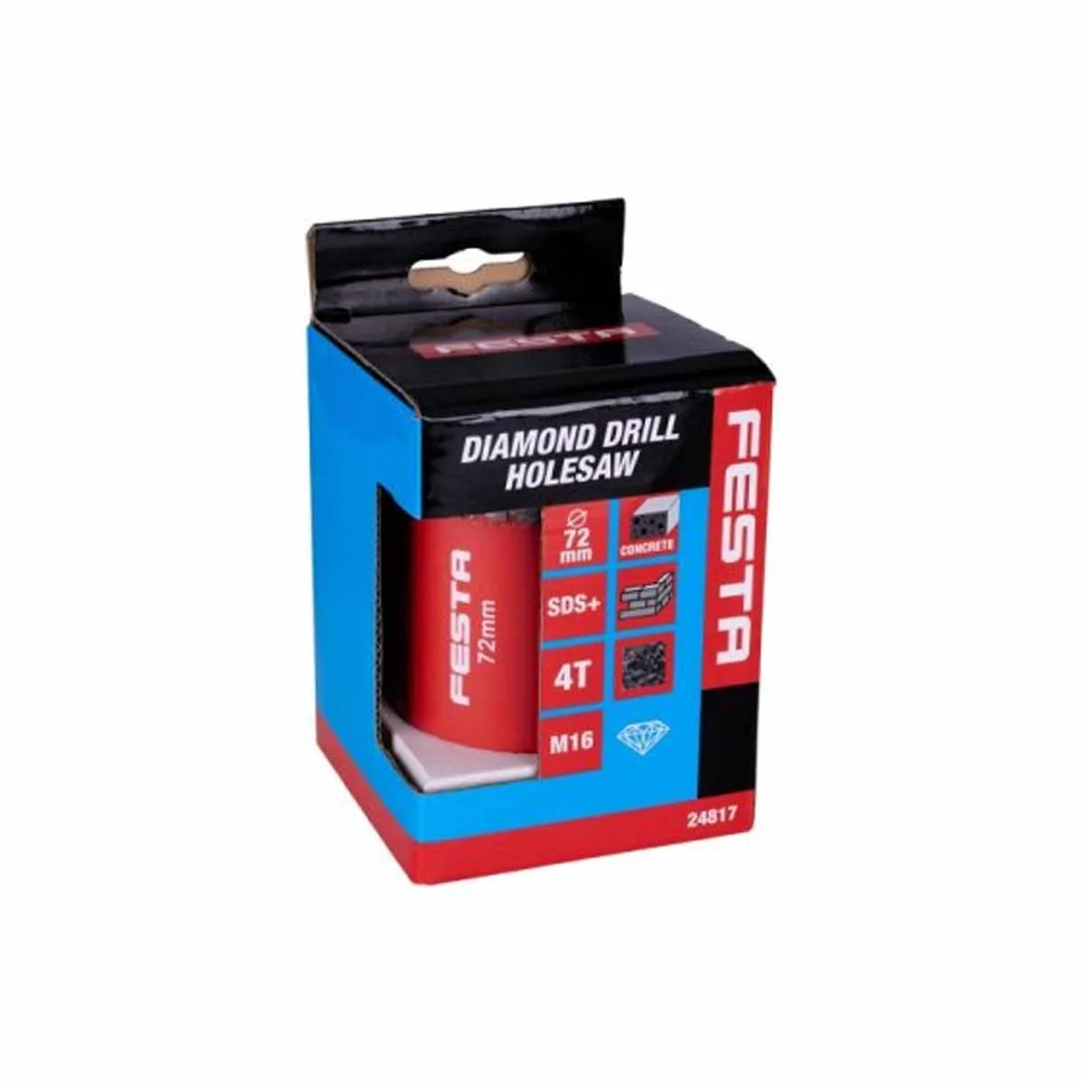 БОРКОРОНА ЗА БЕТОН ДИАМАНТЕНА, Ф72 - 24817