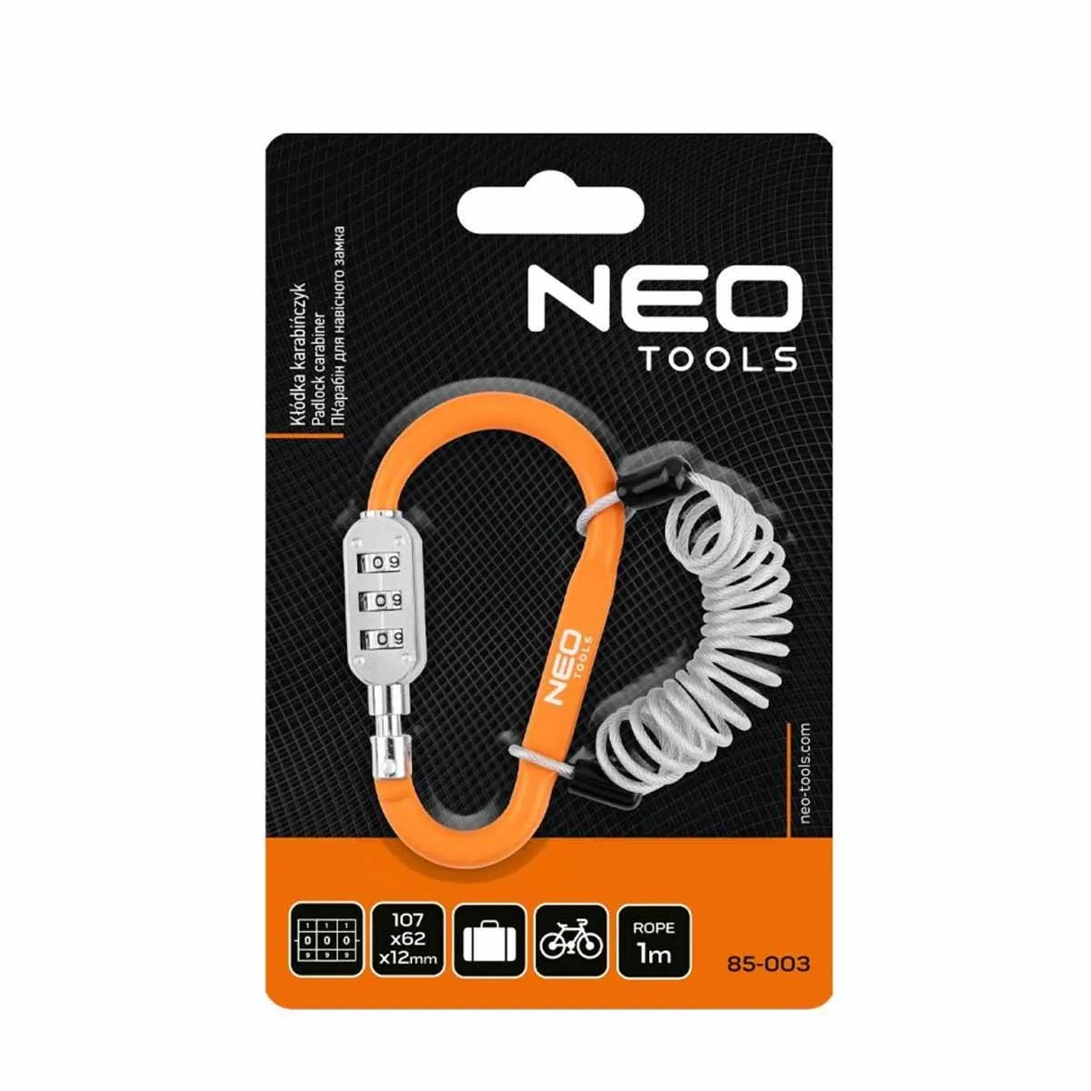 КАРАБИНЕР - NEO TOOLS, 85-003