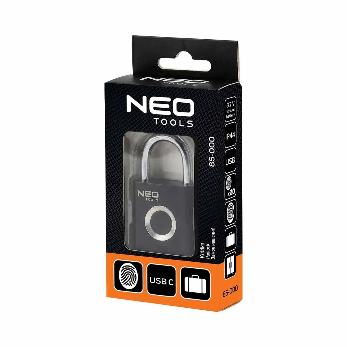 КАТИНАР С ПРЪСТОВ ОТПЕЧАТЪК - NEO TOOLS, 85-000