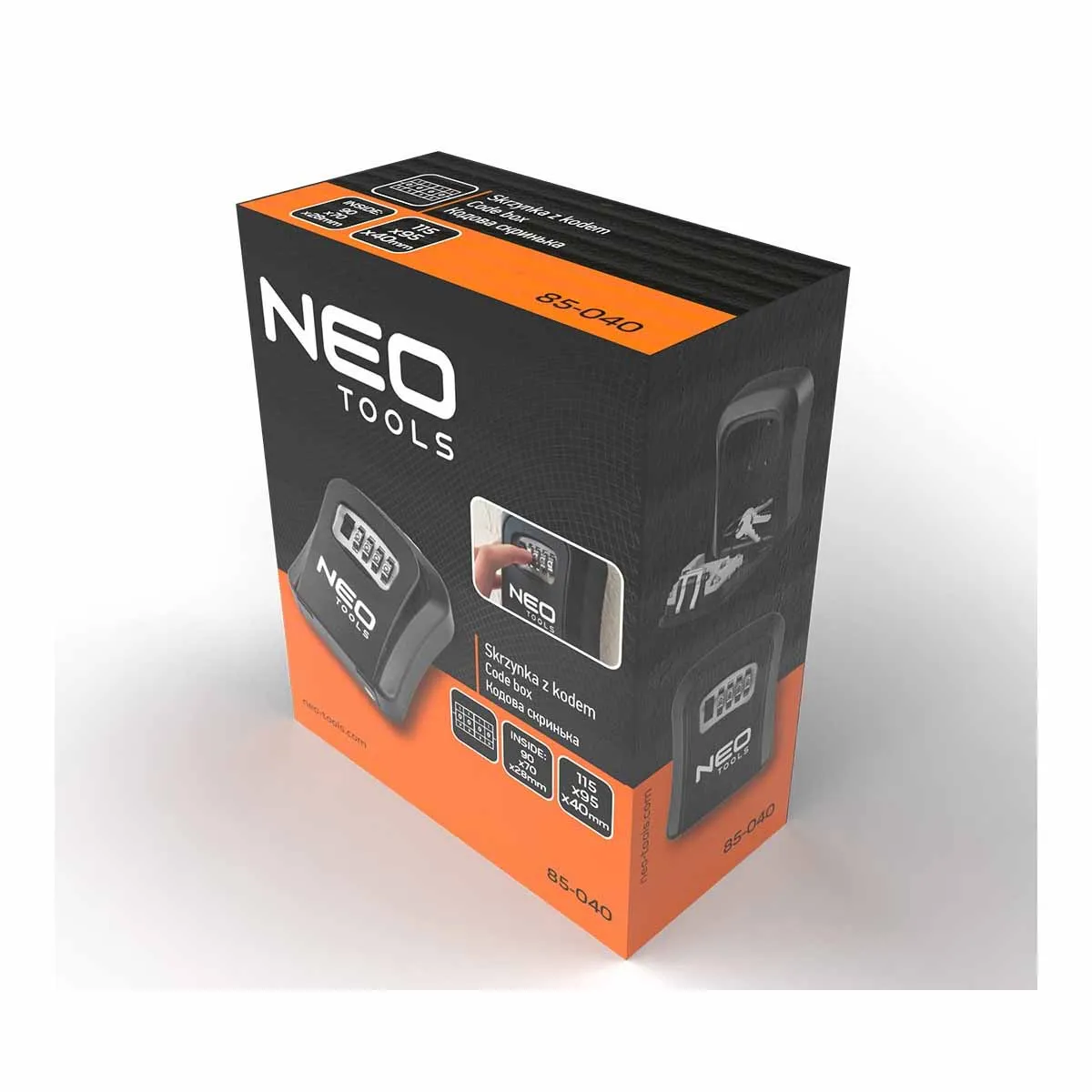 КУТИЙКА ЗА КЛЮЧ С КОД - NEO TOOLS, 85-040