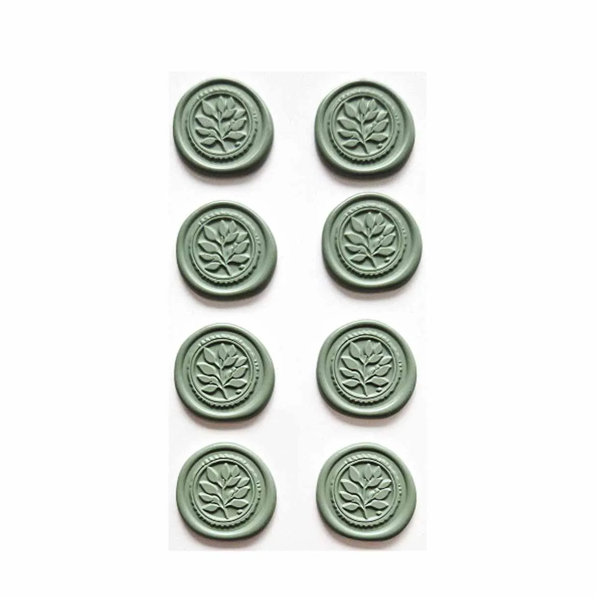 СТИКЕР ПЕЧАТ - ЗЕЛЕНИ ЛИСТА, 51956