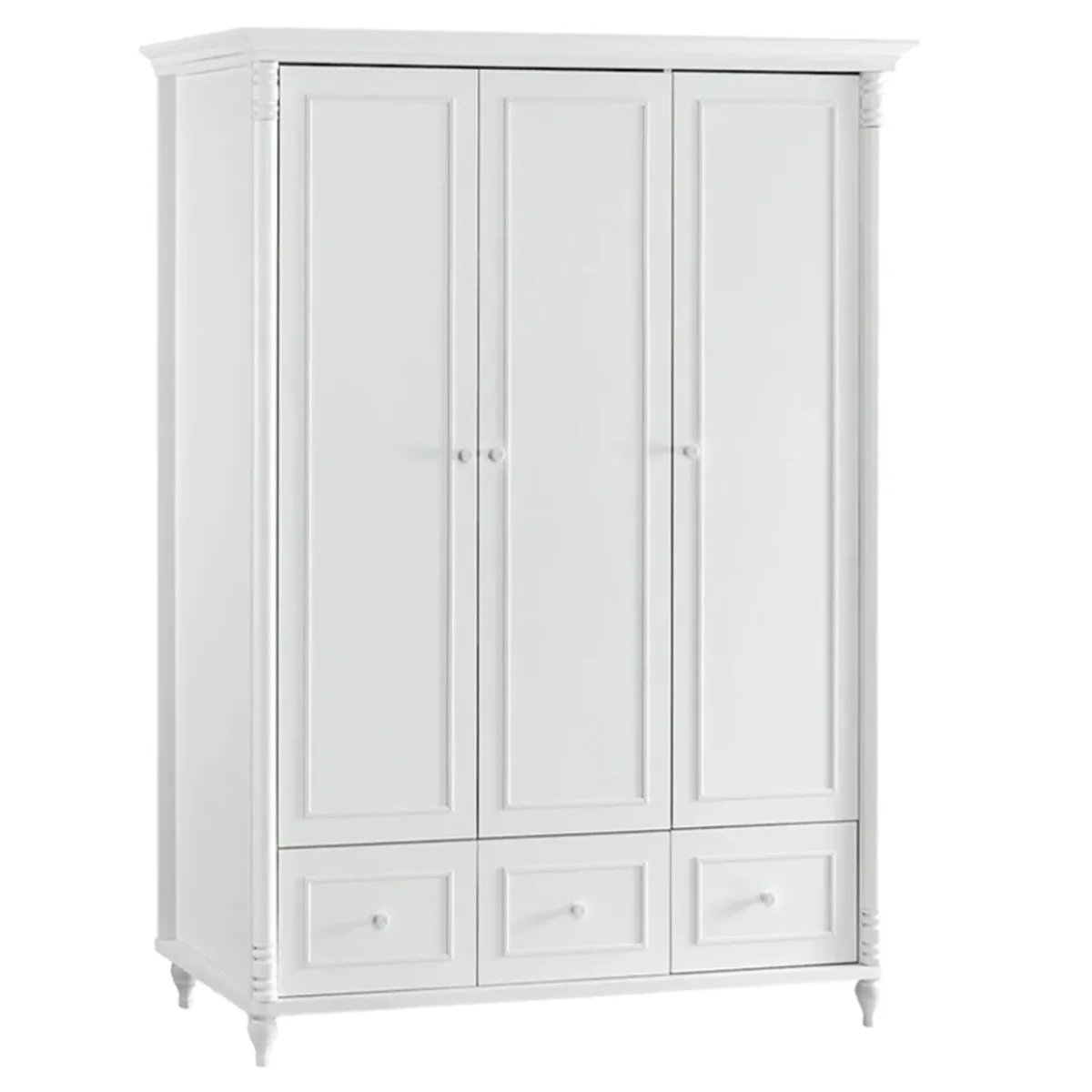 ТРИКРИЛЕН ДЕТСКИ ГАРДЕРОБ - NIL, БЯЛ