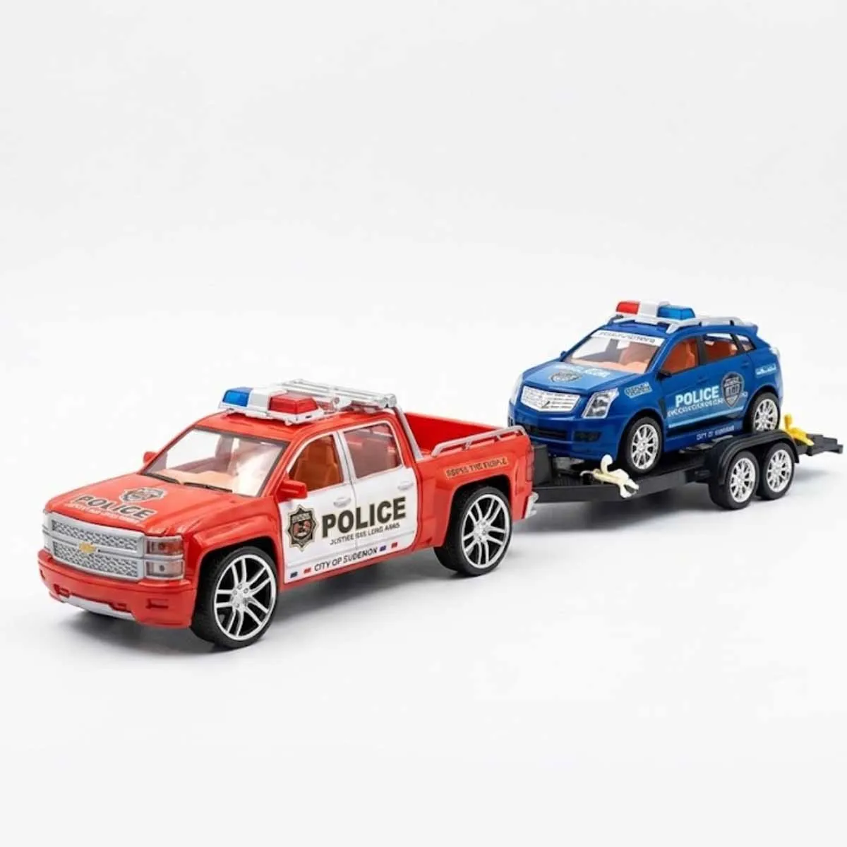 ДЕТСКИ ДЖИП С РЕМАРКЕ - HEAVY TRUCK, 1454