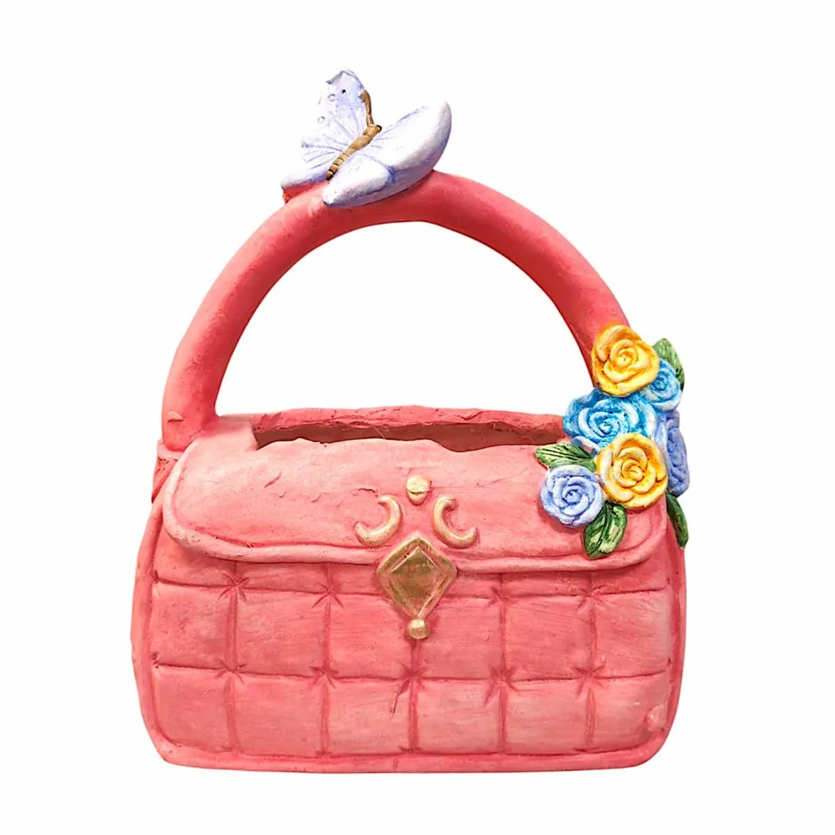 ГРАДИНСКА ФИГУРА С КАШПА - РОЗОВА ЧАНТА, 068-1045