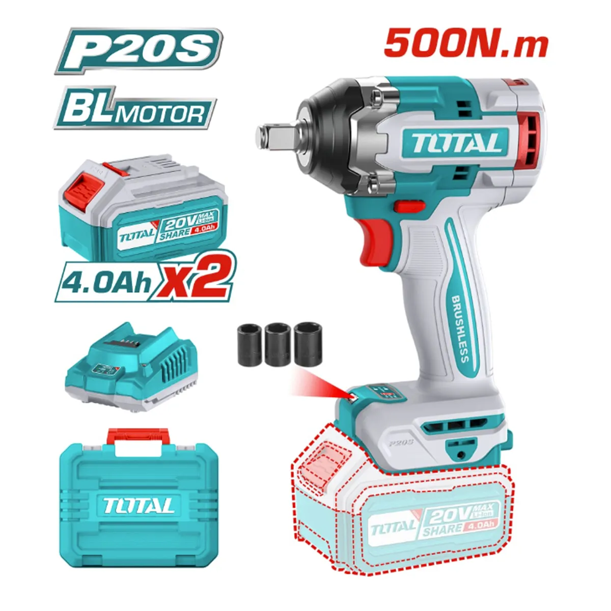 УДАРЕН ГАЙКОВЕРТ - TOTAL, LI2050