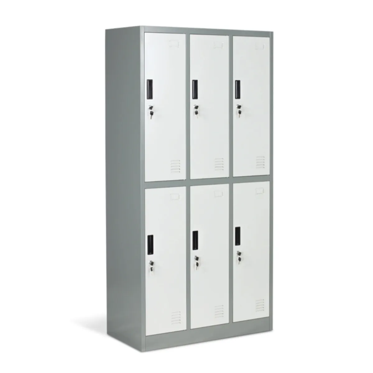 МЕТАЛЕН ШКАФ - CARMEN, CR-1243 LUX - СИВ / ТЪМНОСИВ