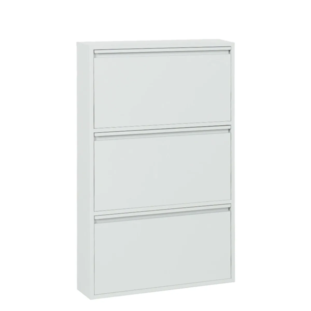 МЕТАЛЕН ШКАФ ЗА ОБУВКИ - CARMEN, CR-1228 E J СИВ