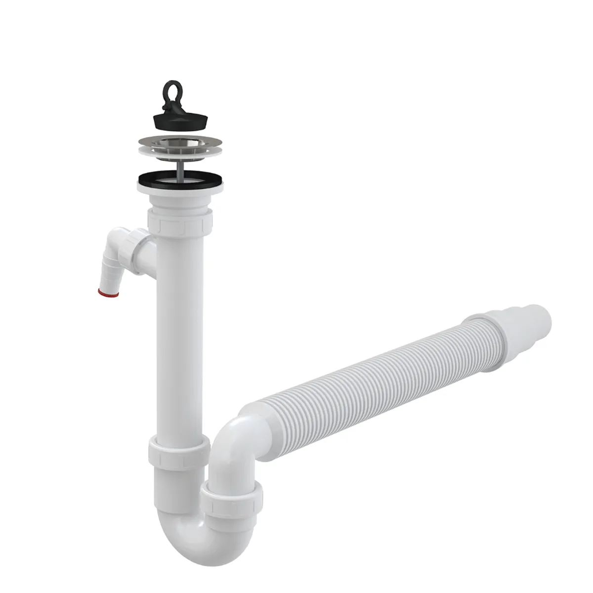 СИФОН С НЕРЪЖДАЕМА РЕШЕТКА Ф70 С ЩУЩЕР - А830, Ф50/40