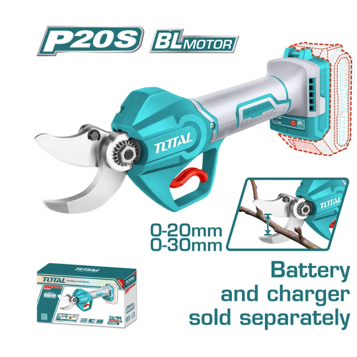 АКУМУАТОРНА НОЖИЦА - TOTAL, 20308