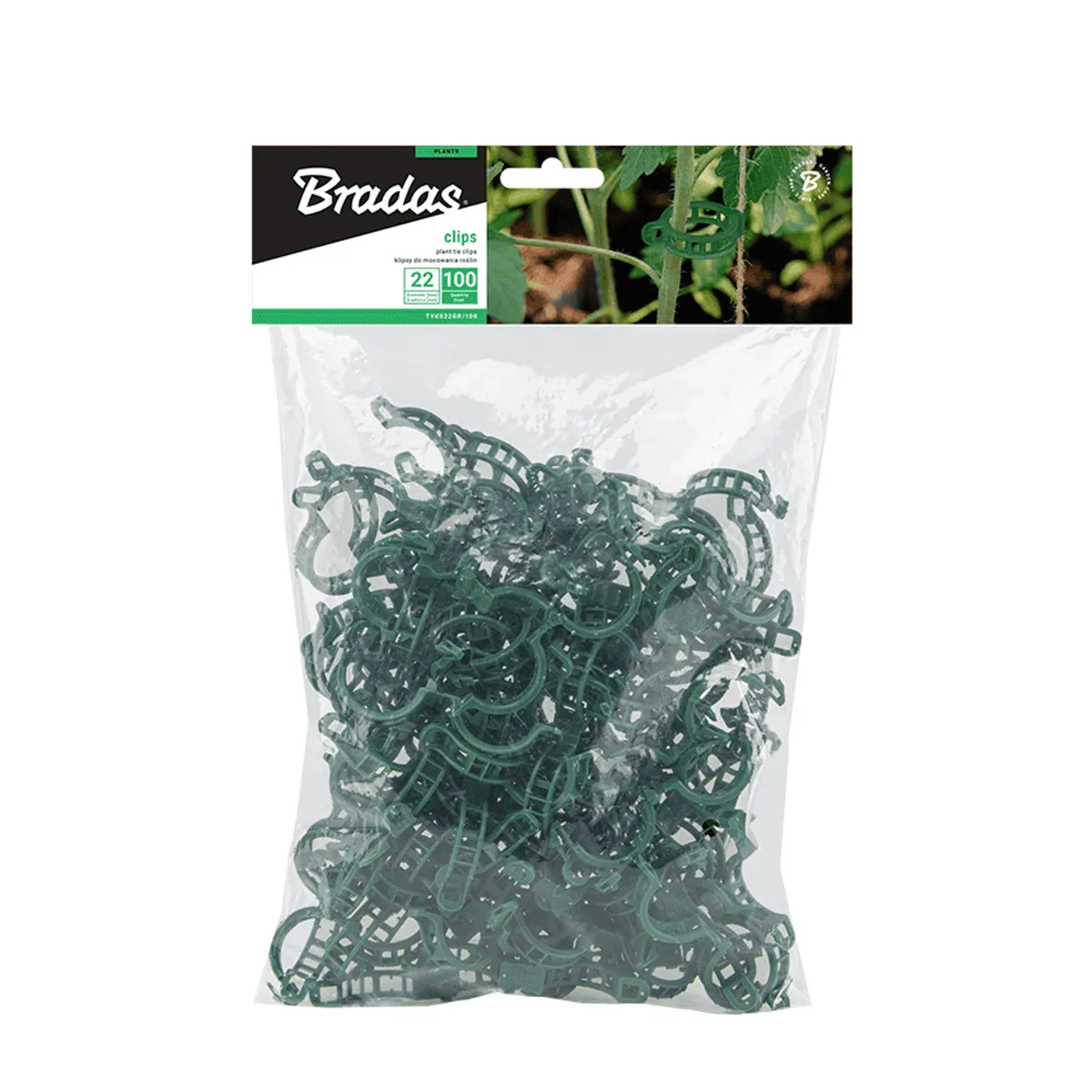 СКОБИ ЗА РАСТЕНИЯ - 23ММх100БР, TYK022GR/100