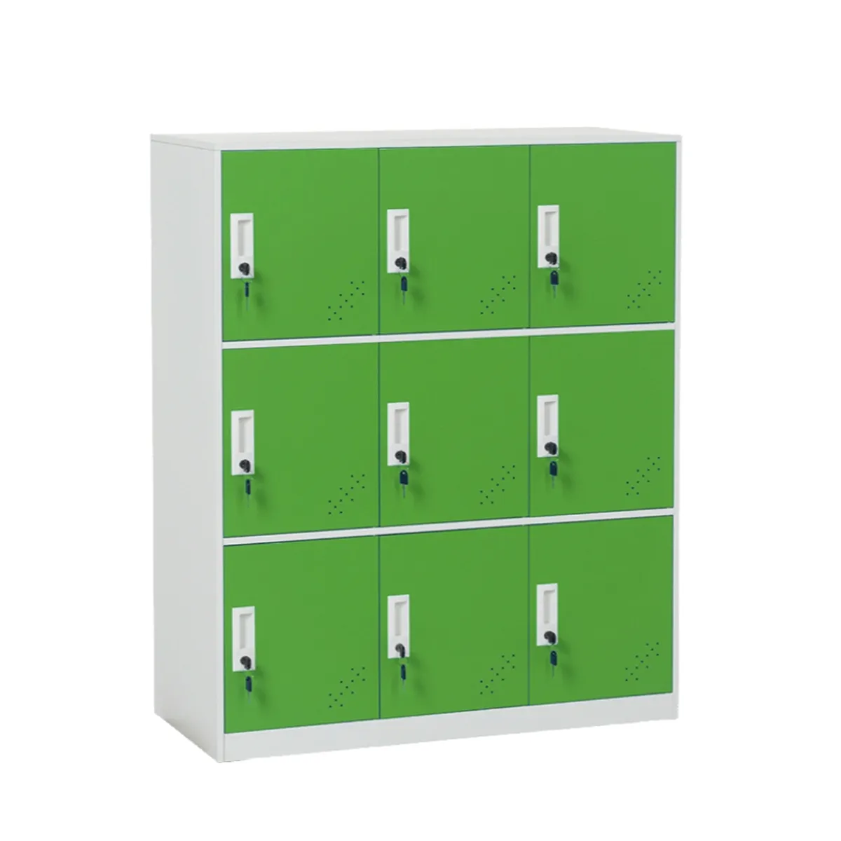 МЕТАЛЕН ШКАФ - CARMEN, CR-1298 J - БЯЛ / ЗЕЛЕН