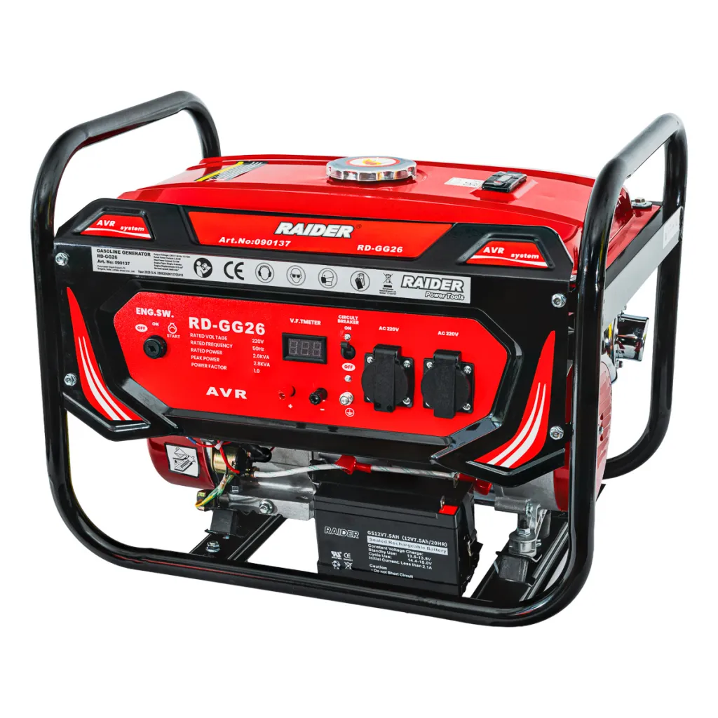 БЕНЗИНОВ ГЕНЕРАТОР ЗА ТОК - RD-GG26. 2.8kW