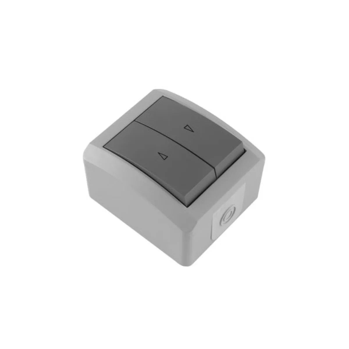 КЛЮЧ ЗА РОЛЕТНИ ЩОРИ, СИВ, IP44,10A/250V / 090903