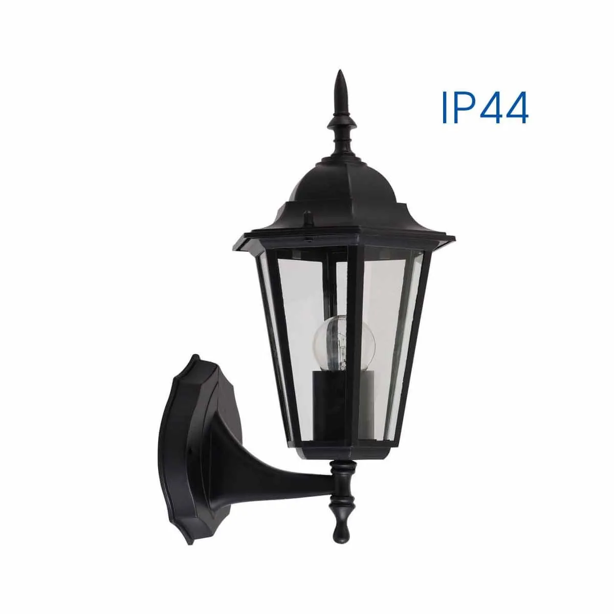 СТЕНЕН ФЕНЕР С ДОЛЕН НОСАЧ 230V ЧЕРЕН - 4187