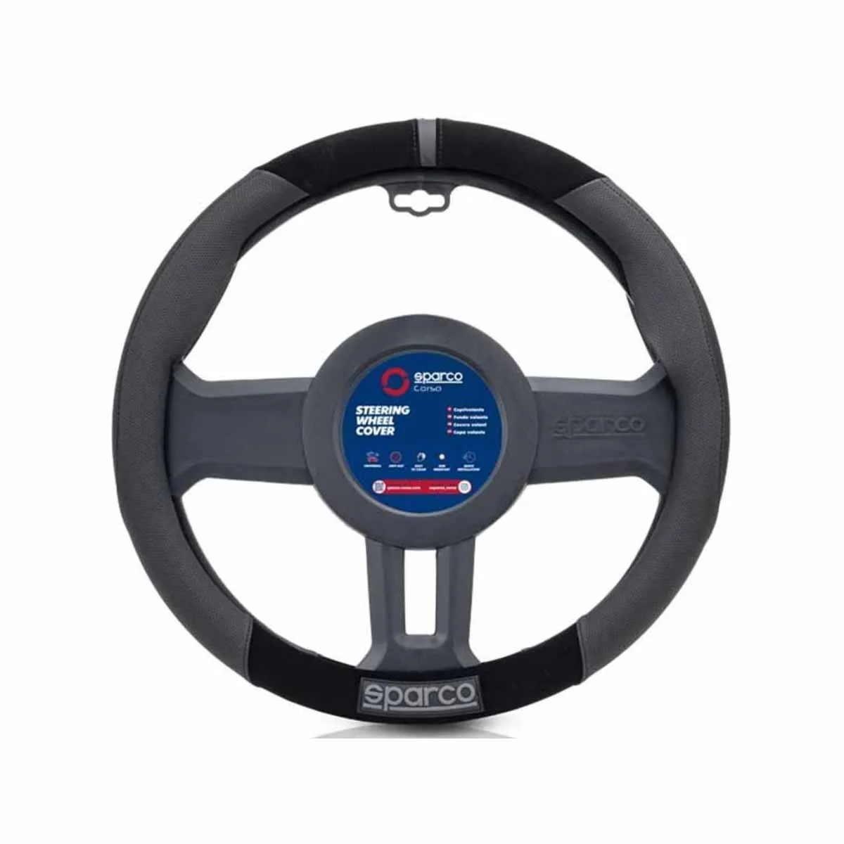 КАЛЪФ ЗА ВОЛАН - SPARCO, SPS130BK / 21323
