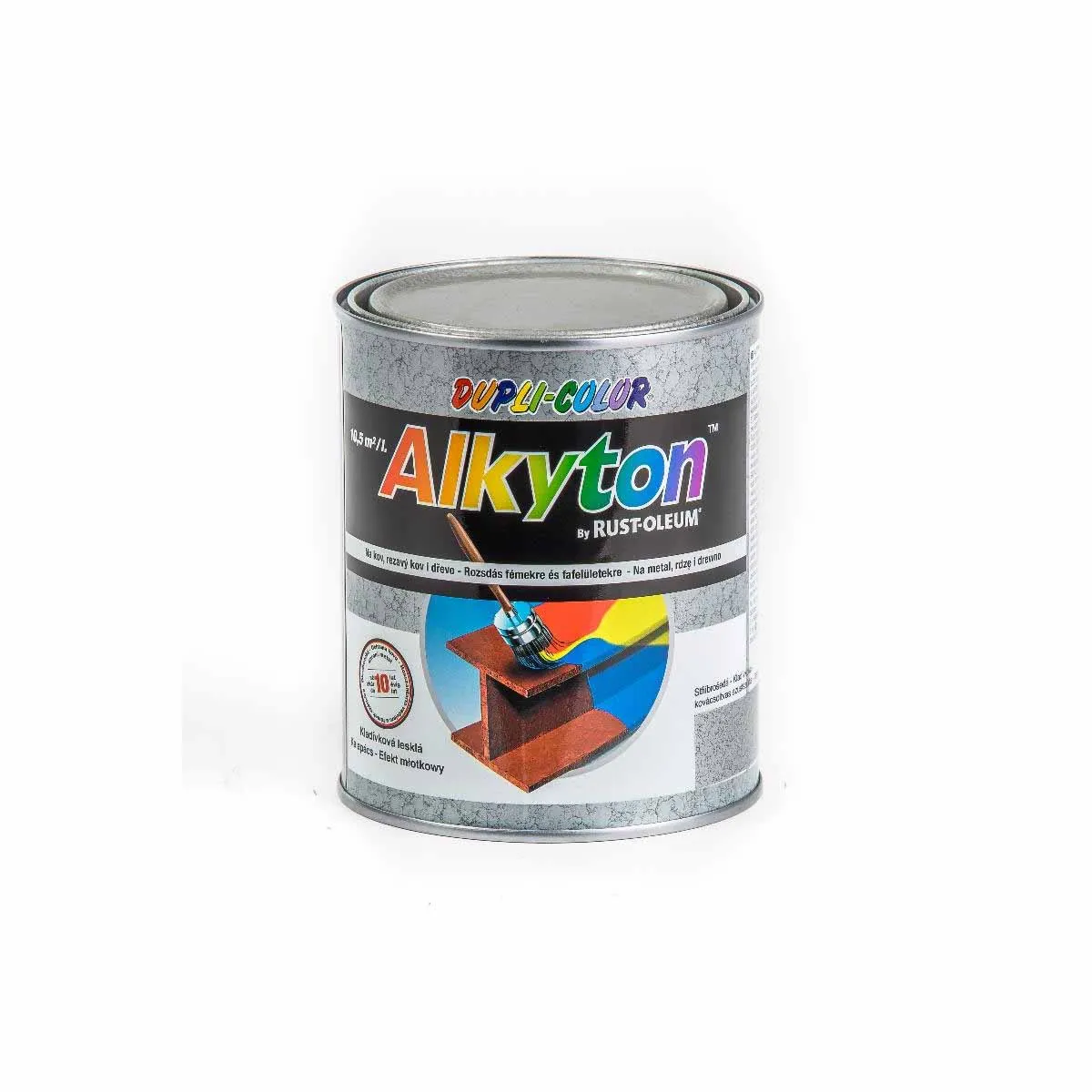 БОЯ ЗА МЕТАЛ - DUPLI-COLOR, ALKYTON / ХАМЪЛ СРЕБРИСТ