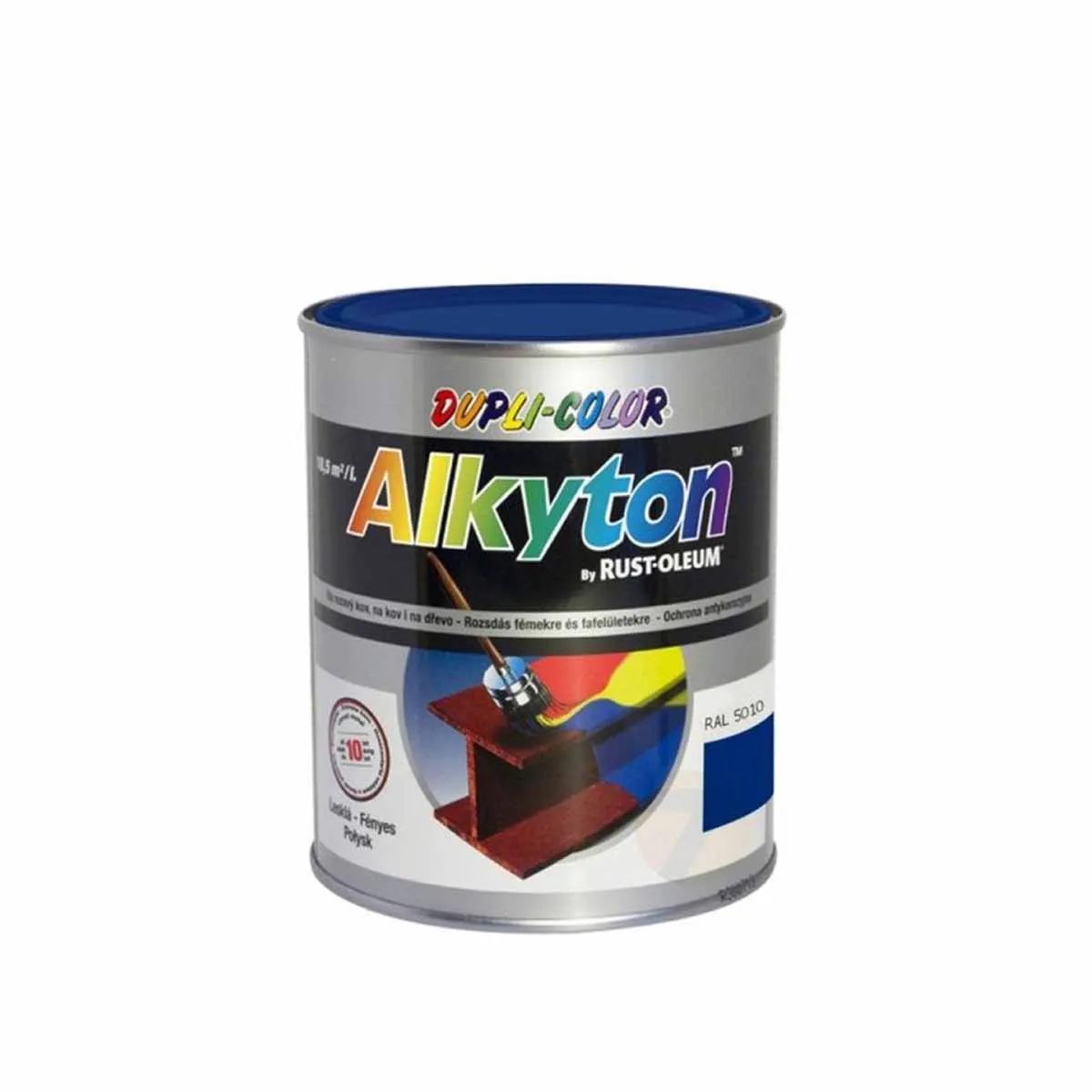 БОЯ ЗА МЕТАЛ - DUPLI-COLOR ALKYTON, RAL 5010 / СИН