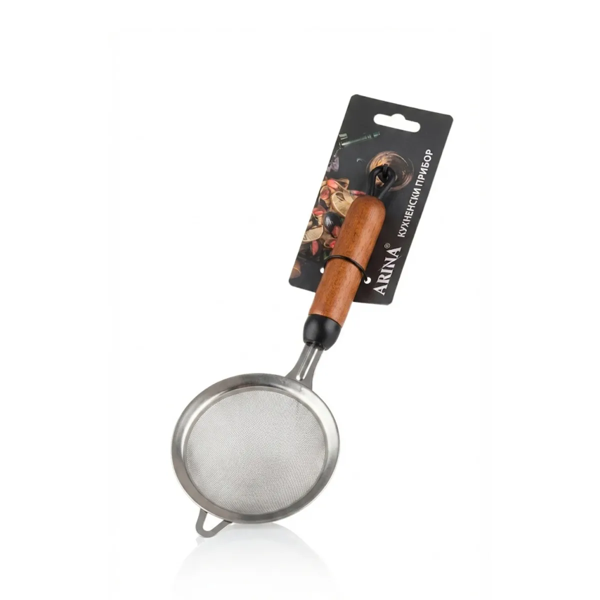 ЦЕДКА AMBERWOOD INOX 25СМ./   И076-1026