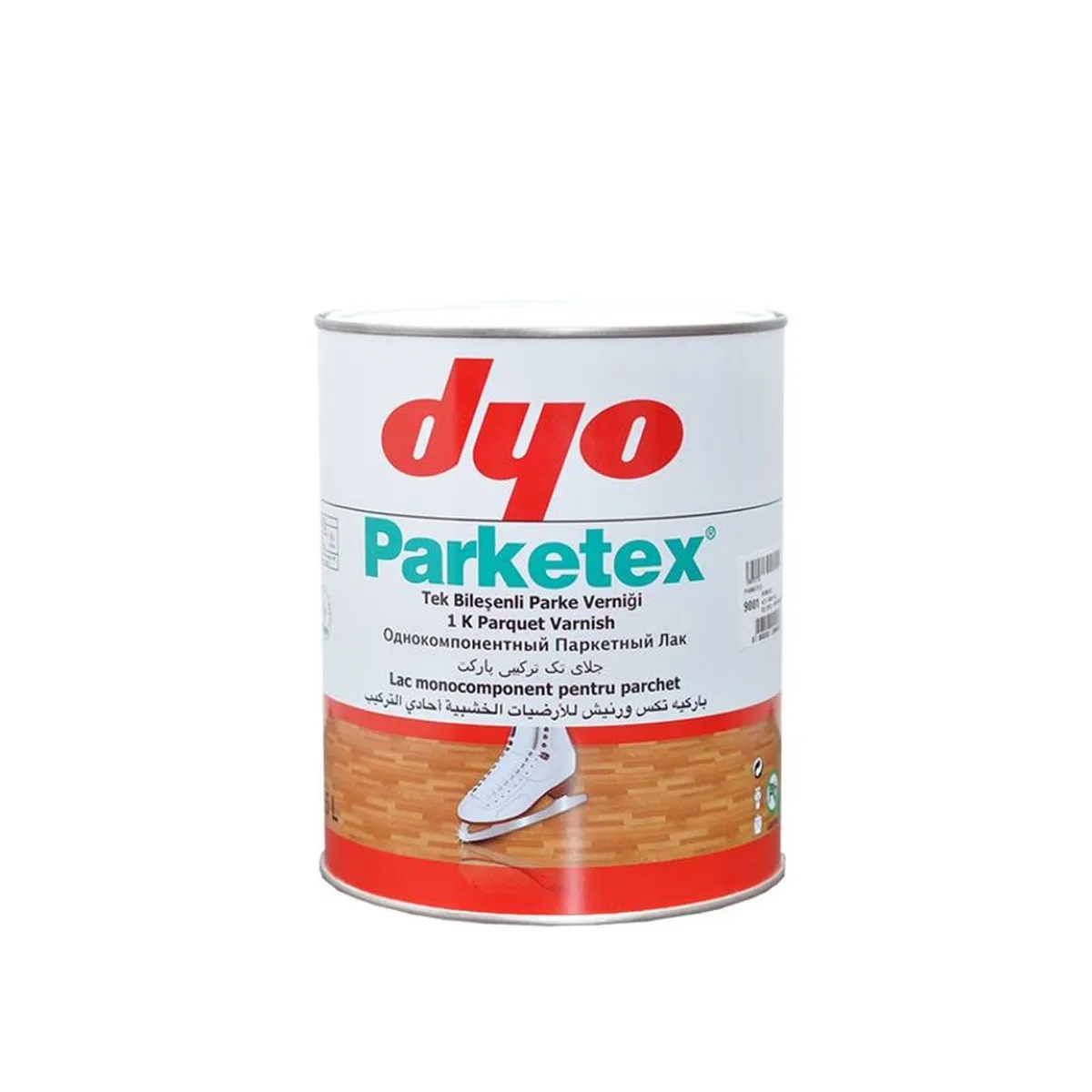 ПАРКЕТЕН ЛАК САТЕН 2,5Л - PARKETEX 9005 / 7427900566