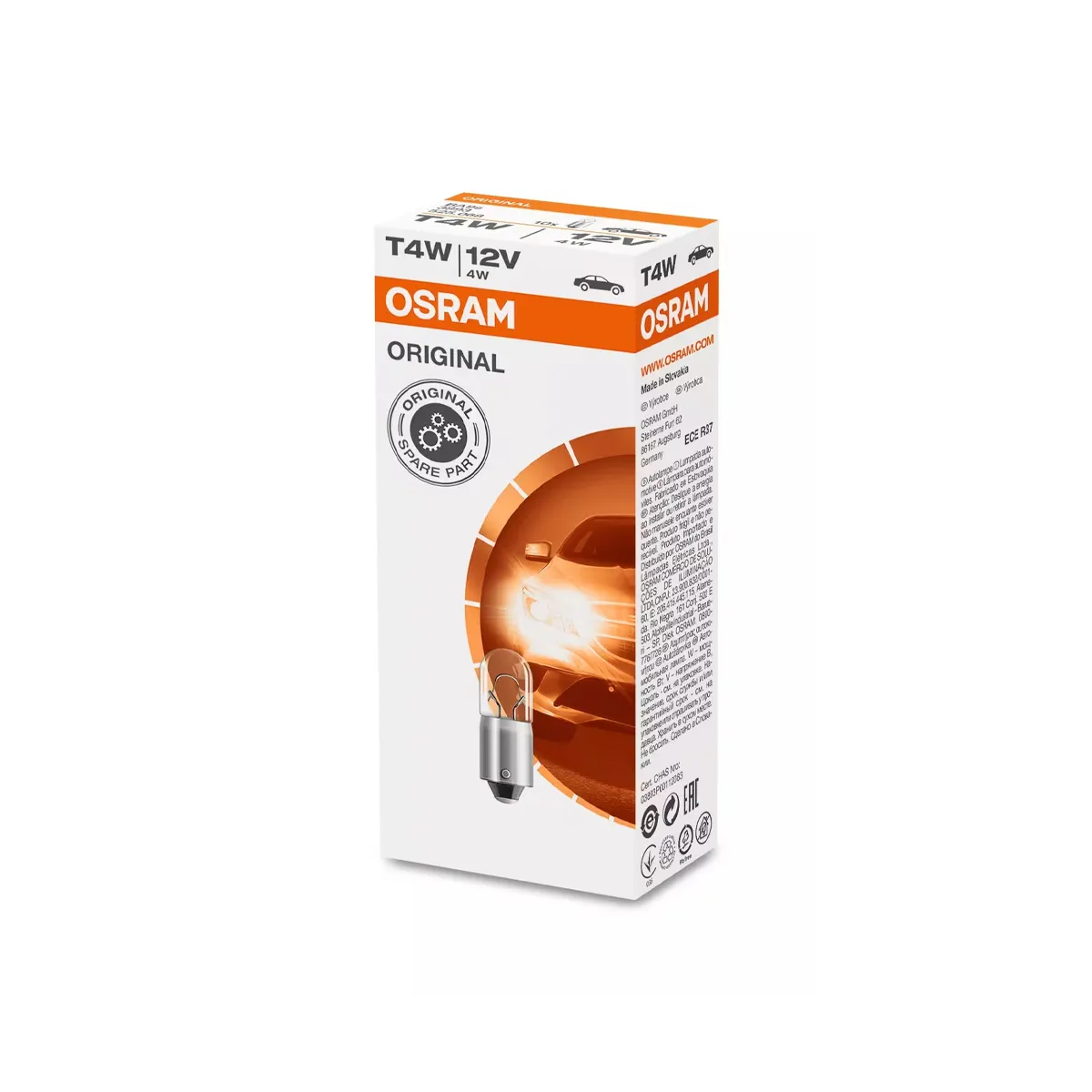 АВТОМОБИЛНА ЛАМПА - OSRAM, 3893 / BA9S