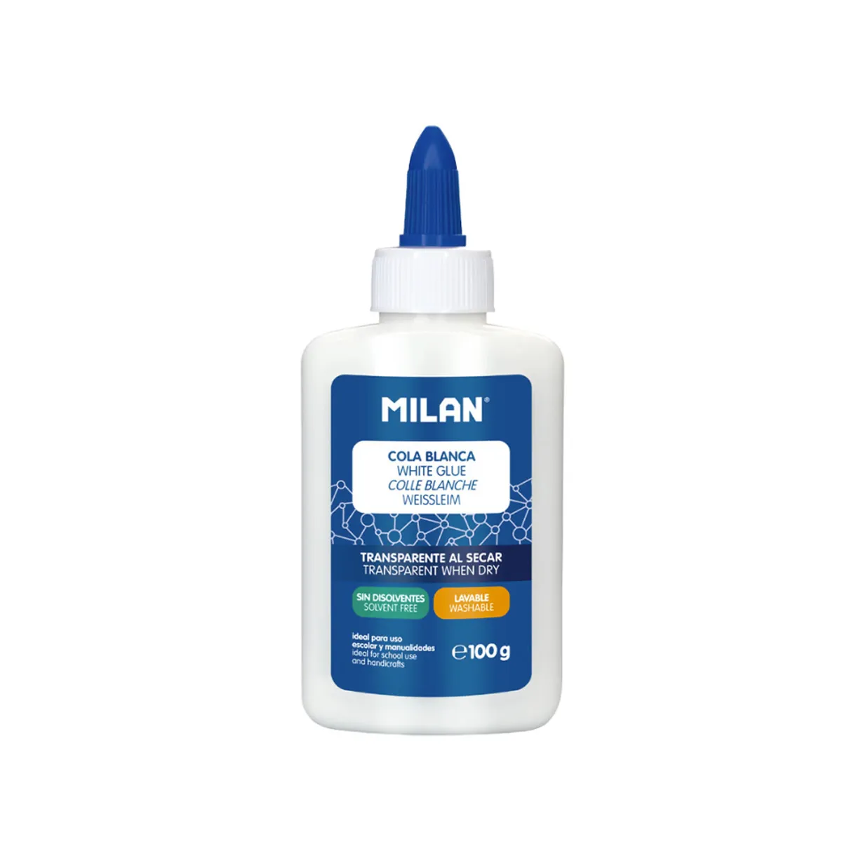 ЛЕПИЛО БЯЛО PVA - MILAN, 100ГР / 52543