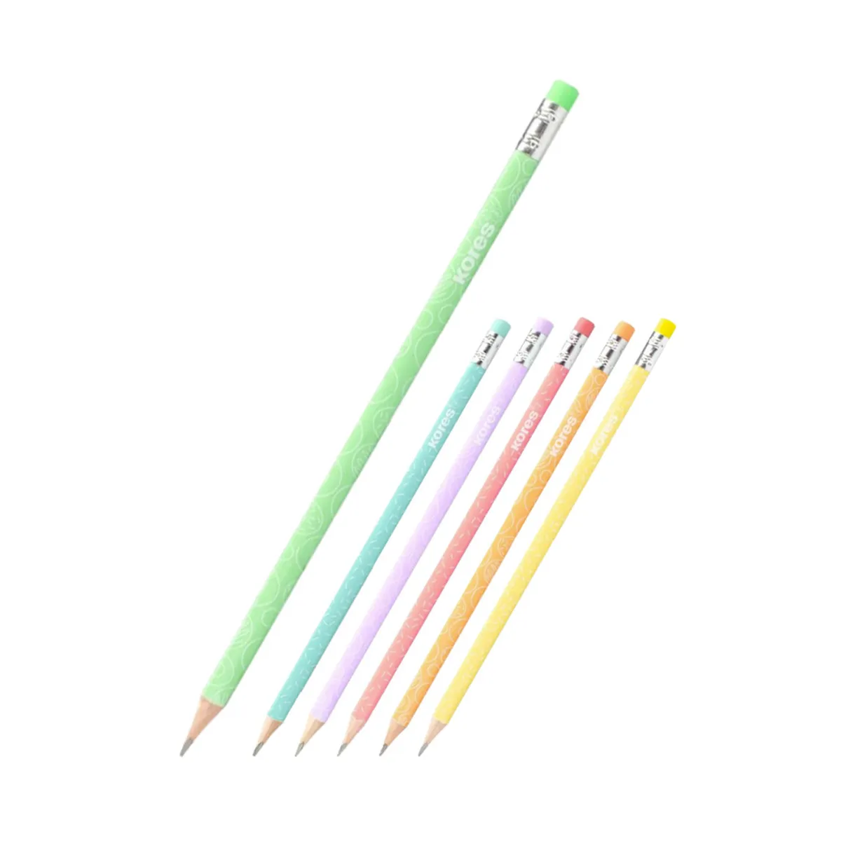 МОЛИВ С ГУМА - KORES PASTEL HB / 53248