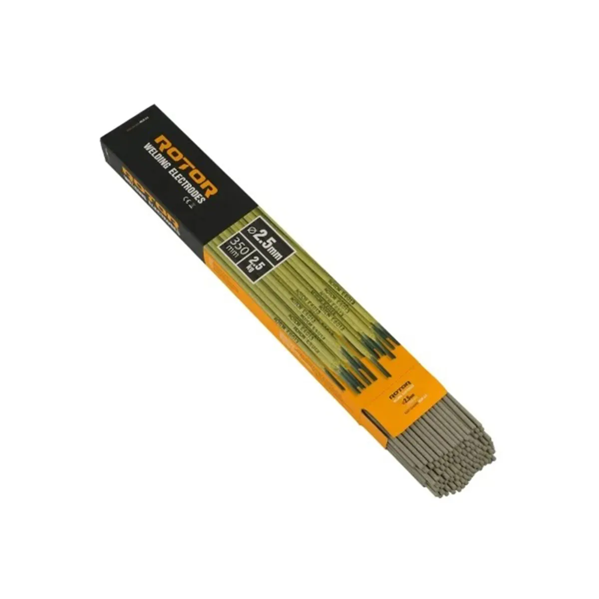 ЕЛЕКТРОДИ РУТИЛОВИ - ROTOR Ф2.5, 2.5 КГ, 15279