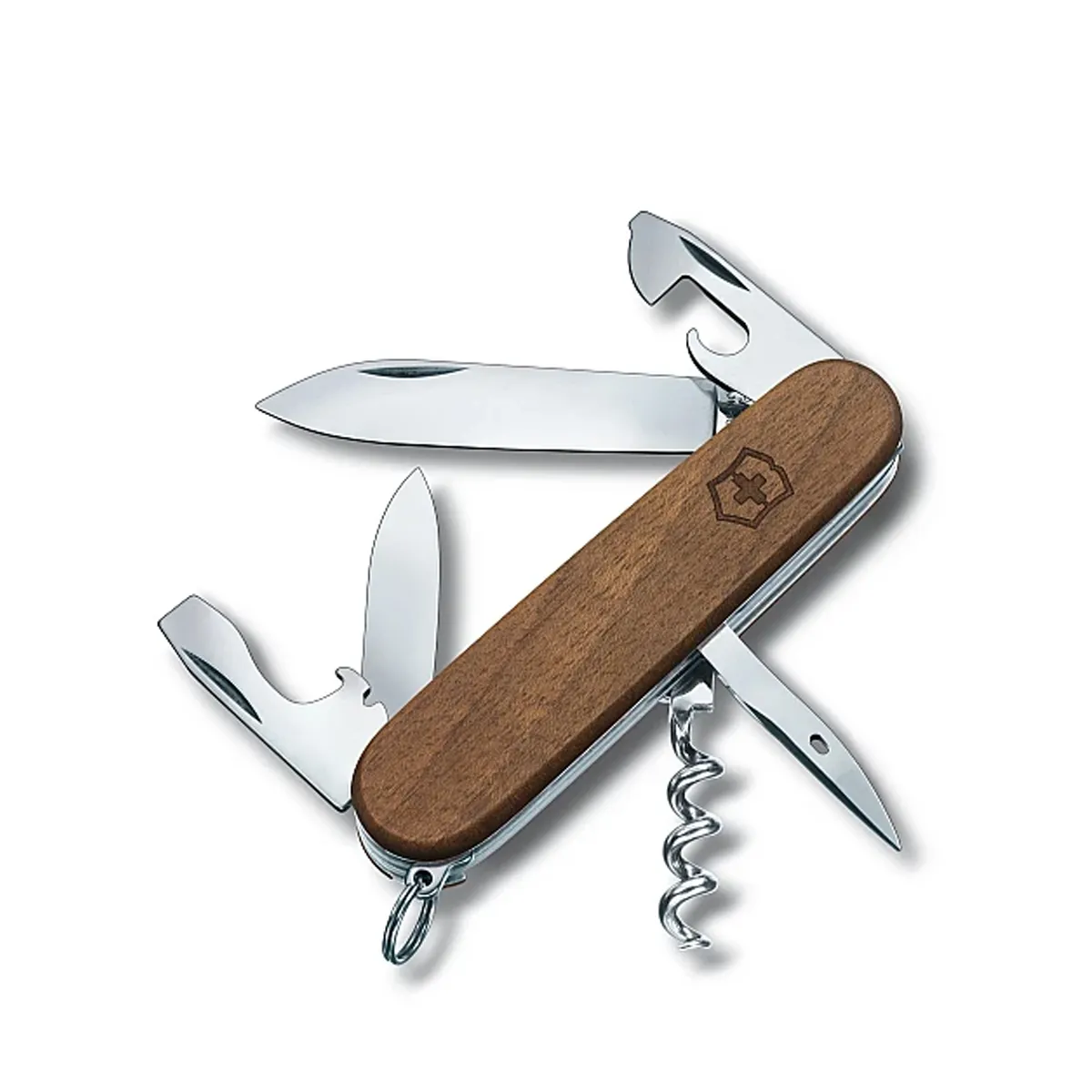 НОЖ - VICTORINOX SPARTAN WOOD, 91MM / WALNUT