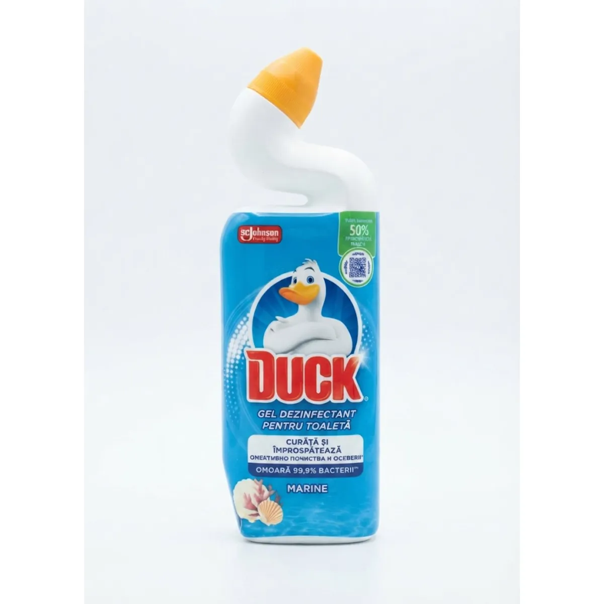 ПОЧИСТВАЩ ГЕЛ ЗА ТОАЛЕТНА ЧИНИЯ - DUCK, MARINE / 750МЛ