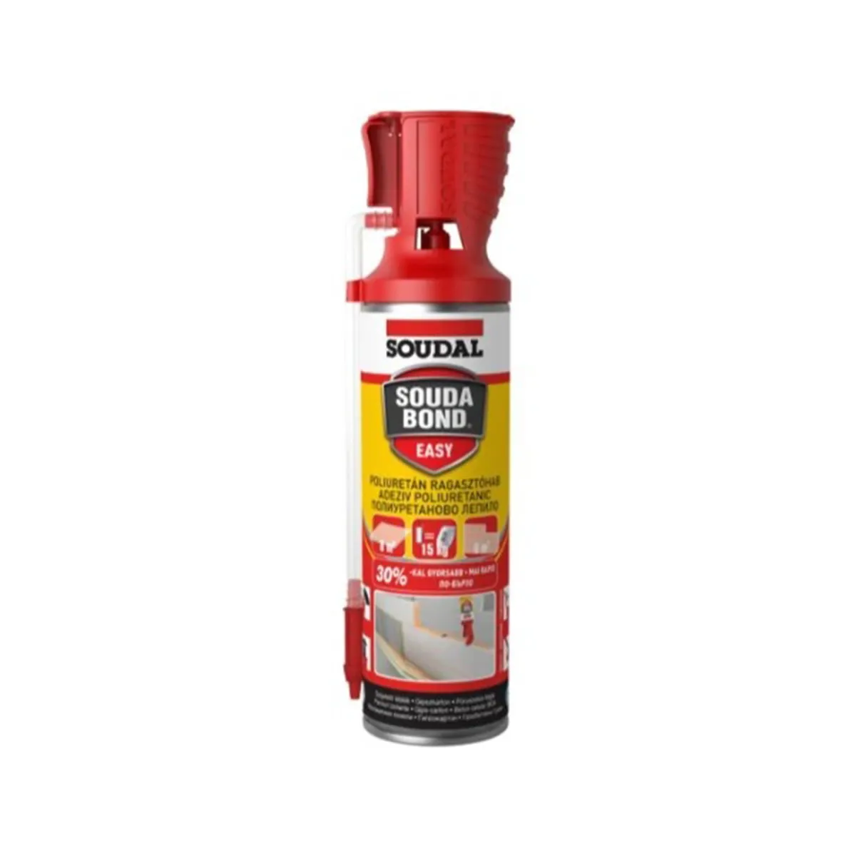 PU МОНТАЖНА ПЯНА - SOUDAL  SOUDABOND EASY, 500 МЛ